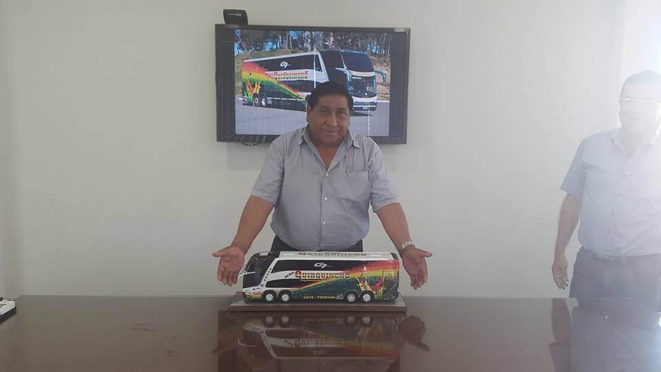 Equipo y flota del Grupo Empresarial Quirquincho